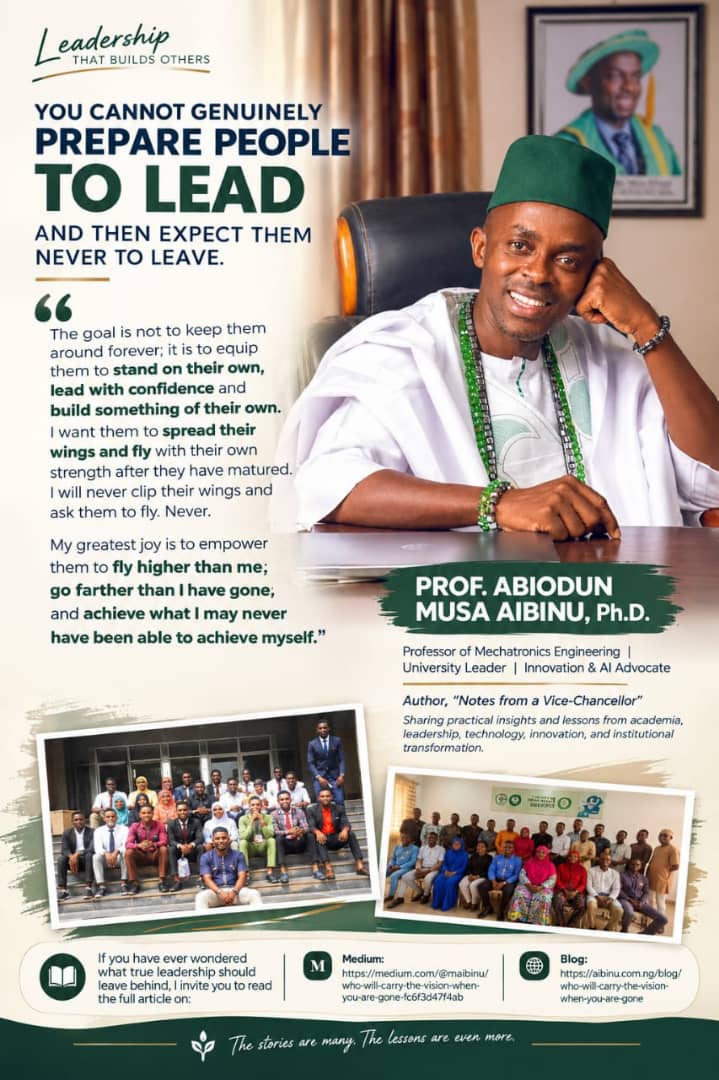 How Have I Ensured That the Vision Continues?